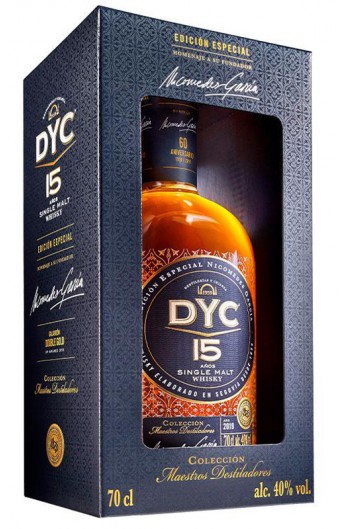 Whisky Dyc 15 años 