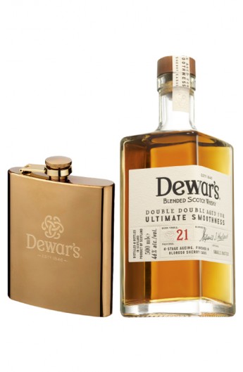 Dewar´s 21 (50 cl.)+Petaca 