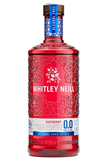 Whitley Neill Raspberry Sin Alcohol Gin 