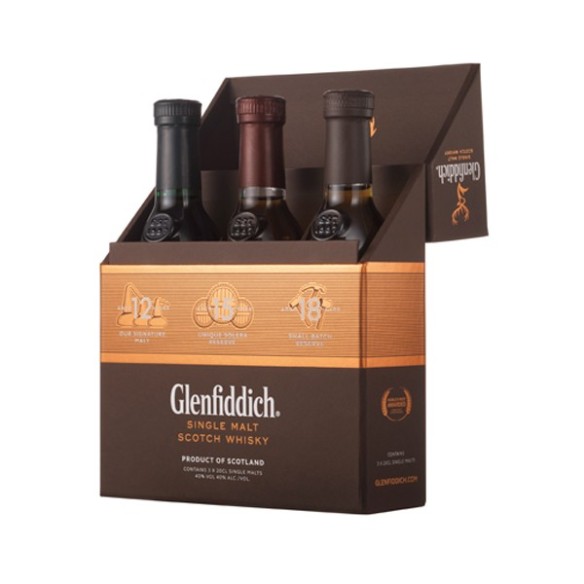 Glenfiddich Malt Tasting Collection (3x20cl) 